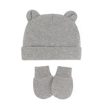 Charger l'image dans la galerie, Bonnets et Mitaines Personnalisés en Coton pour Nouveau-né