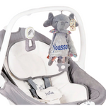 Charger l'image dans la galerie, Doudou Eléphant en Peluche - Doudou Bébé Personnalisé avec Prénom