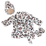 Charger l'image dans la galerie, Peignoir Bébé - Ensemble Douceur et Élégance pour Nouveau-Né