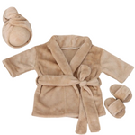 Charger l'image dans la galerie, Peignoir Bébé - Ensemble Douceur et Élégance pour Nouveau-Né