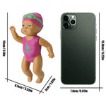 Charger l'image dans la galerie, Poupée de natation - mini jouet de bain en forme de beurre