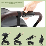Charger l'image dans la galerie, Poussette Portable 3 en 1 en Cuir PU – Pas Cher