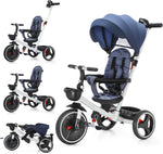 Charger l'image dans la galerie, Poussette Tricycle Ubravoo 5 en 1 pour Bébé (1-6 Ans)