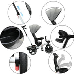 Charger l'image dans la galerie, Poussette Tricycle Ubravoo 5 en 1 pour Bébé (1-6 Ans)