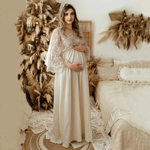 BOHO - Robe pour Femmes Enceintes en Coton