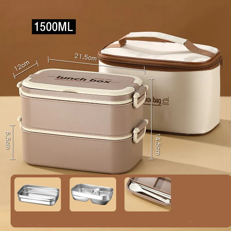 Boîte Repas Isotherme Longue Durée Portable
