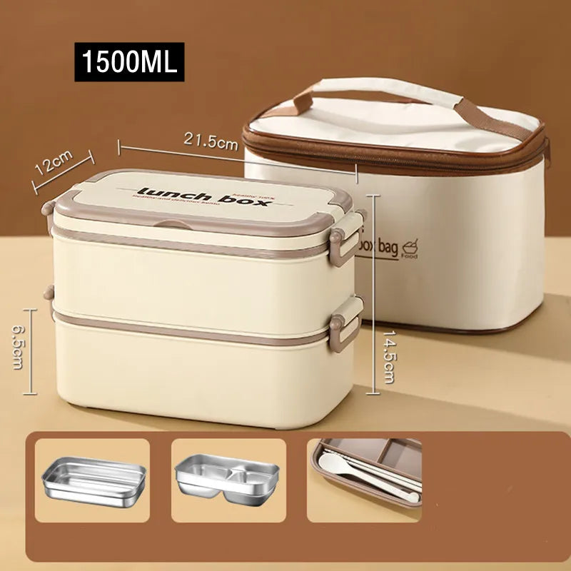 Boîte Repas Isotherme Longue Durée Portable