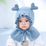 Charger l&#39;image dans la galerie, Bonnet en Laine bebe Hiver
