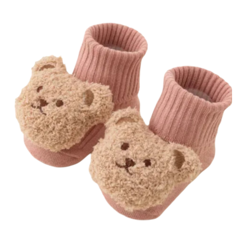 Chaussette Bébé Hiver, Chaussons Bébé en Coton Doux