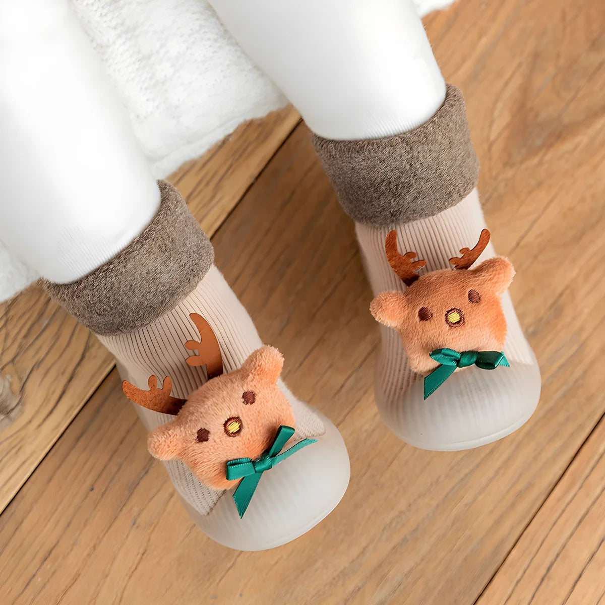 Chausson Bebe Premiers Pas - Papa Noel 