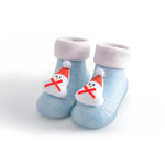 Charger l&#39;image dans la galerie, Chausson Bebe Premiers Pas - Papa Noel
