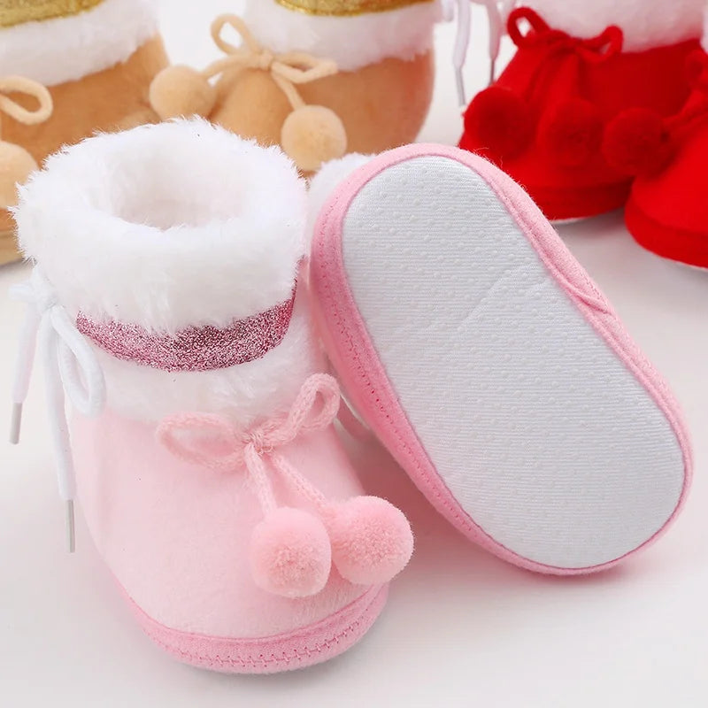 Chaussons Bébé en Tricot (0-18 Mois)