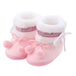 Chaussons Bébé en Tricot (0-18 Mois)