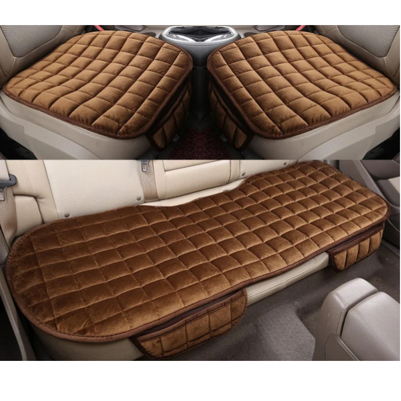 Couverture pour Siege Auto Avant et Arriere Universelle (3 pieces)