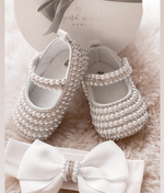 Charger l'image dans la galerie, Dollbling - Chaussure Bebe Fille a Perles
