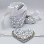 Charger l'image dans la galerie, Dollbling - Chaussure Bebe Fille a Perles
