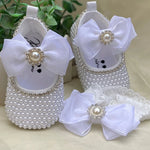Charger l'image dans la galerie, Dollbling - Chaussure Bebe Fille a Perles
