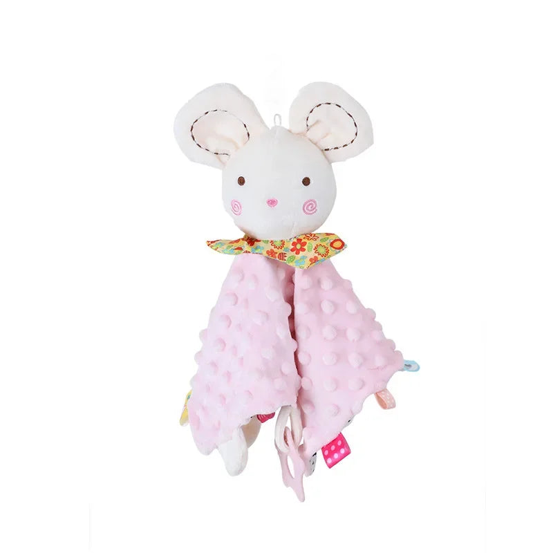 Doudou Souris en Peluche - Doudou Bébé Personnalisé avec Prénom