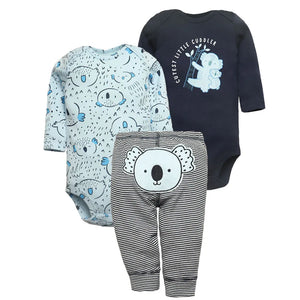 Ensemble Bébé 3 Pièces pour GarçonKit de Naissance
