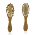 Charger l&#39;image dans la galerie, Ensemble Peigne et Brosse Bebe en Bois
