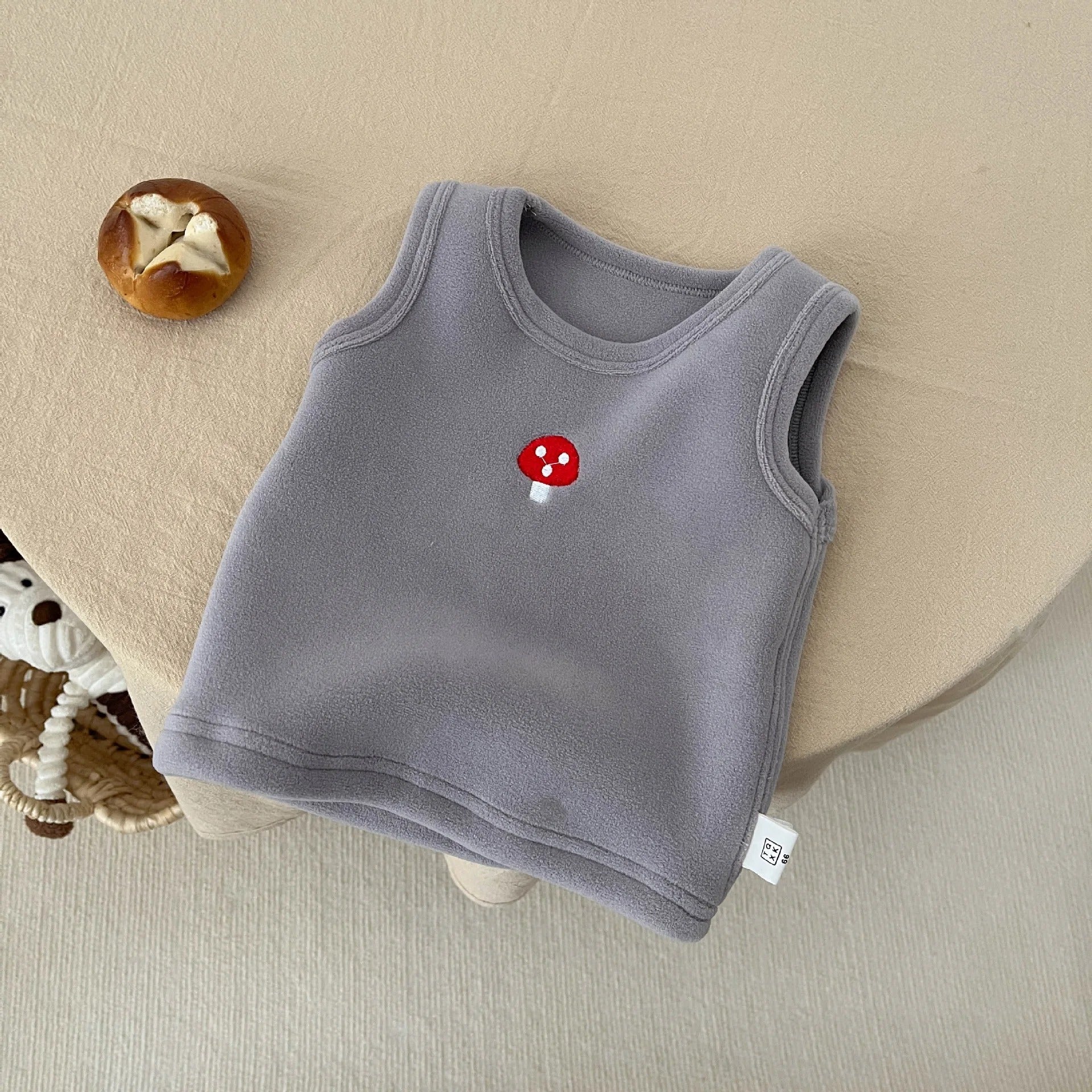 Gilet pour Nouveau-né en Coton sans Manche
