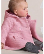 Charger l&#39;image dans la galerie, Poncho Bébé à Capuche pour Filles
