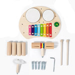 Charger l&#39;image dans la galerie, Instrument de Musique Bébé Batterie et Xylophone
