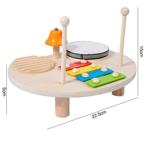 Instrument de Musique Bébé Batterie et Xylophone