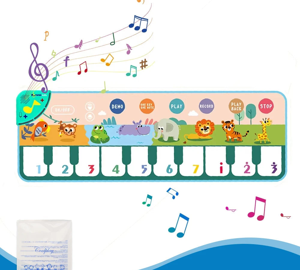 Instrument de Musique Bébé Tapis de Piano Musical