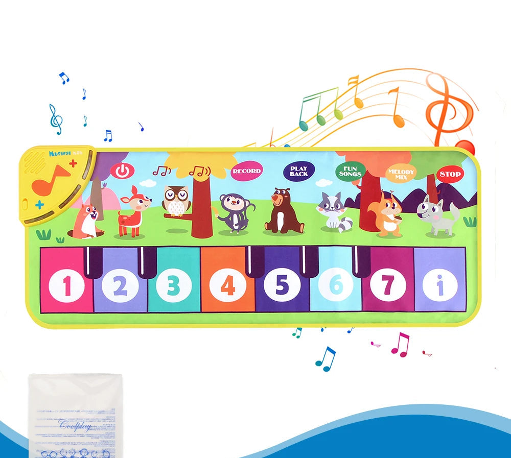 Instrument de Musique Bébé Tapis de Piano Musical
