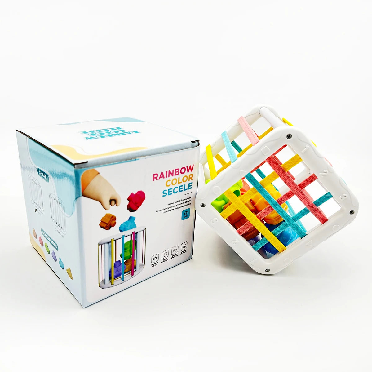 Jouets Montessori pour Bébé de 0 à 12 Mois – Développement Sensoriel