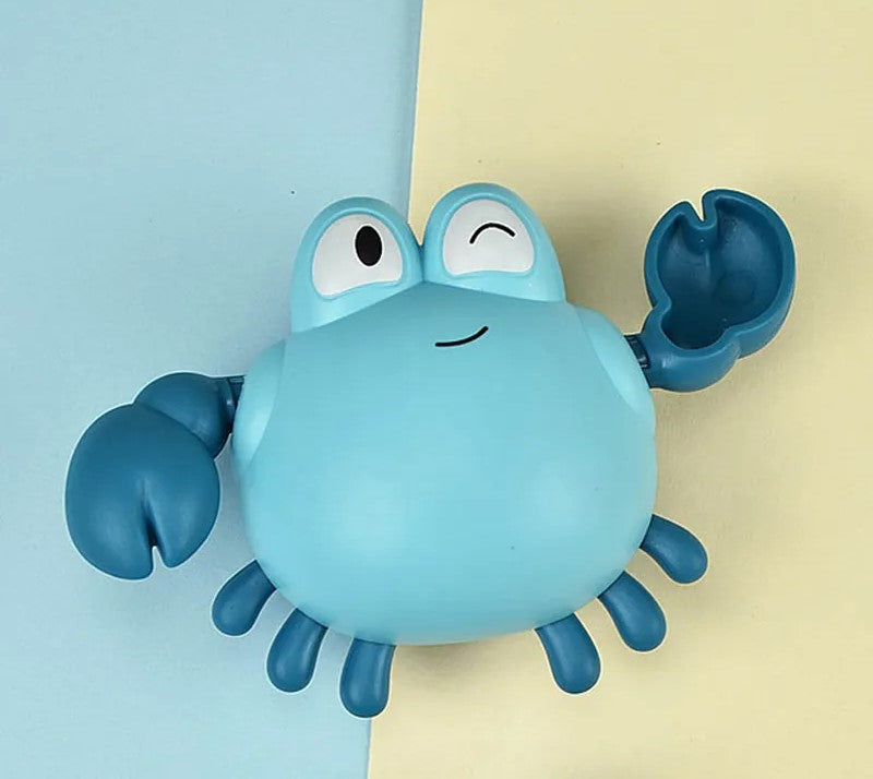 Jouets de Bain pour Bébé - Crabe de Natation bleu