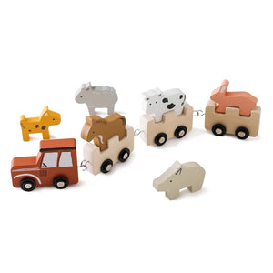 Collection de Jouets en Bois Bébé - Jouets Educatif