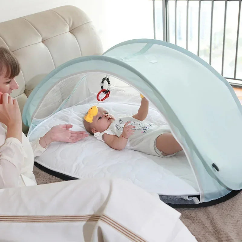 Lit Bébé Pliable Voyage - Lit Nomade Bébé Moustiquaire