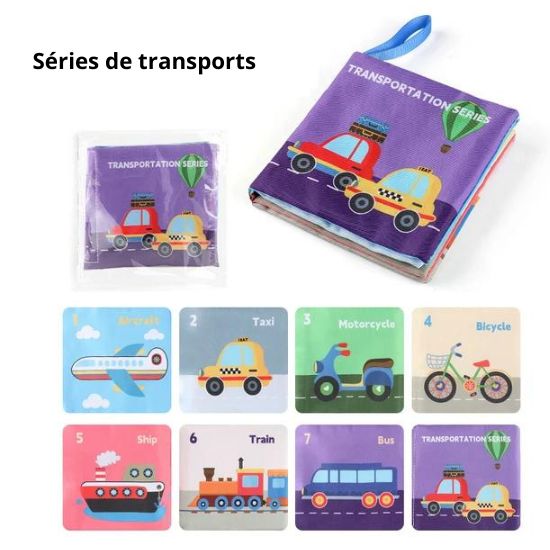 Livre de Bain Bébé - Jouets de Montessori