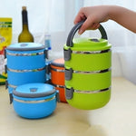 Charger l'image dans la galerie, Lunch Box - Boîte à Lunch Empilable à 3 Compartiments
