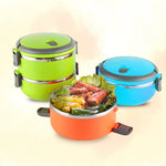 Charger l'image dans la galerie, Lunch Box - Boîte à Lunch Empilable à 3 Compartiments
