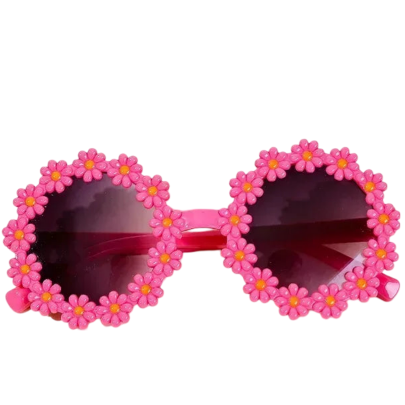 Lunettes de Soleil Fleur Bébé sans Bande