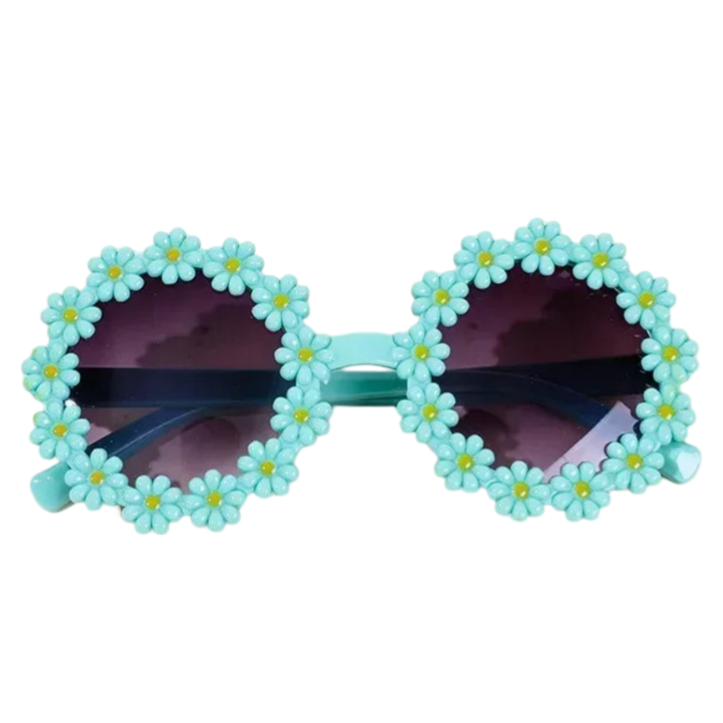 Lunettes de Soleil Fleur Bébé sans Bande