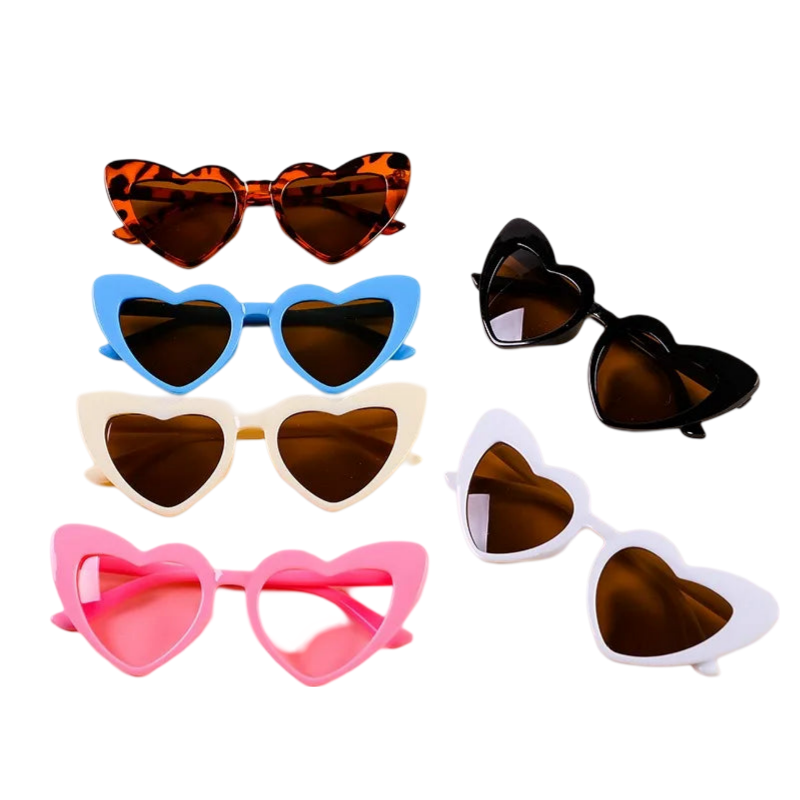 Lunettes de Soleil Rondes UV400 pour Enfants