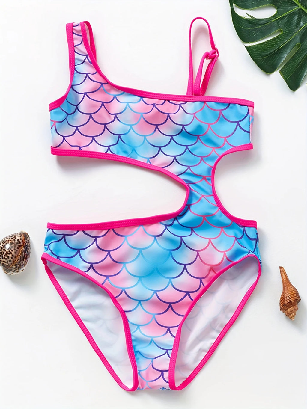 Maillot de Bain Bébé Bikini pour Fille – Style Sirène
