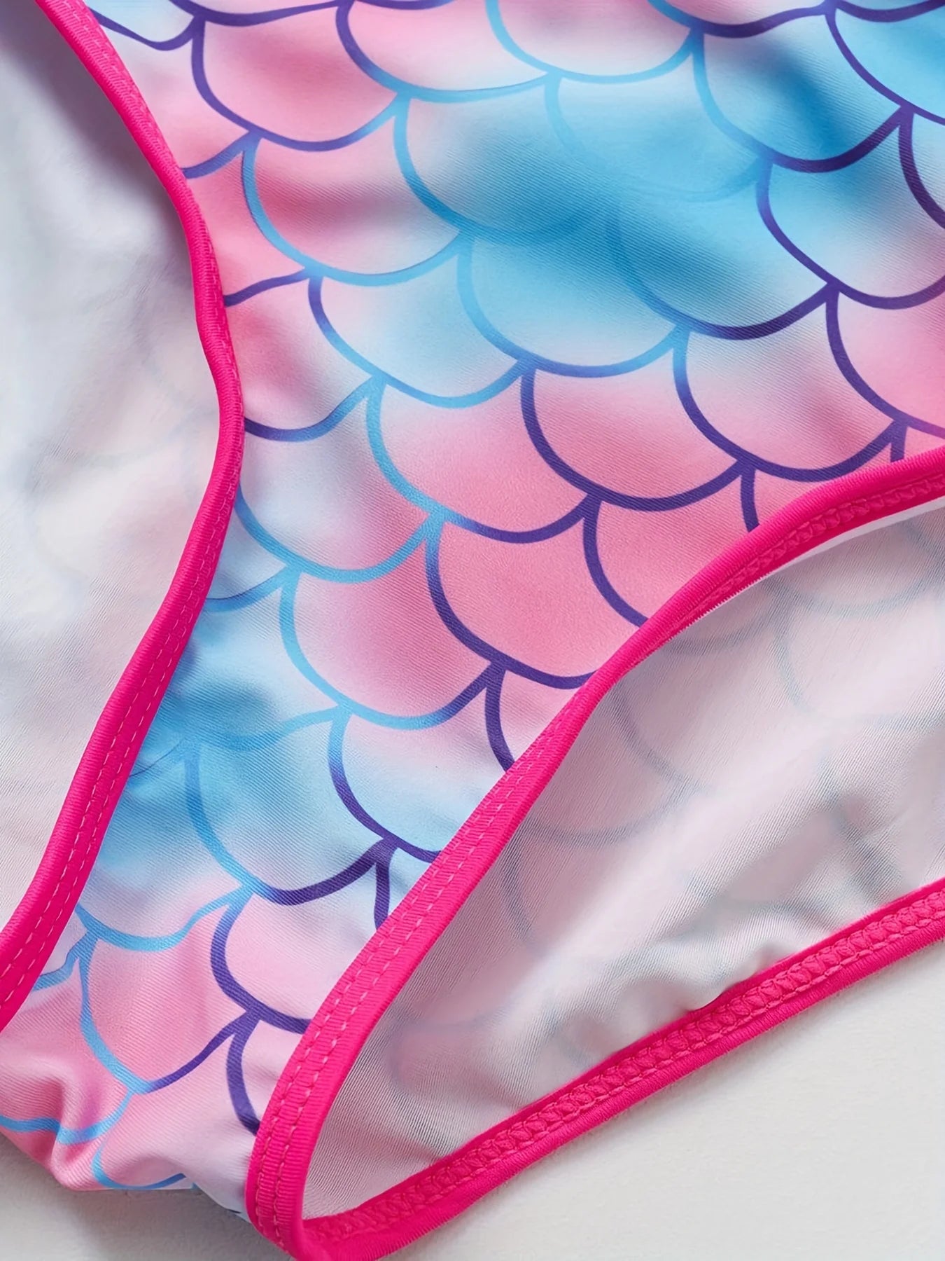 Maillot de Bain Bébé Bikini pour Fille – Style Sirène