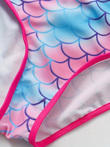 Maillot de Bain Bébé Bikini pour Fille – Style Sirène