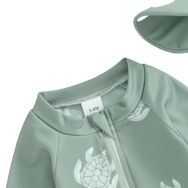 Maillot de Bain Bebe Garcon et Fille Manche Longue
