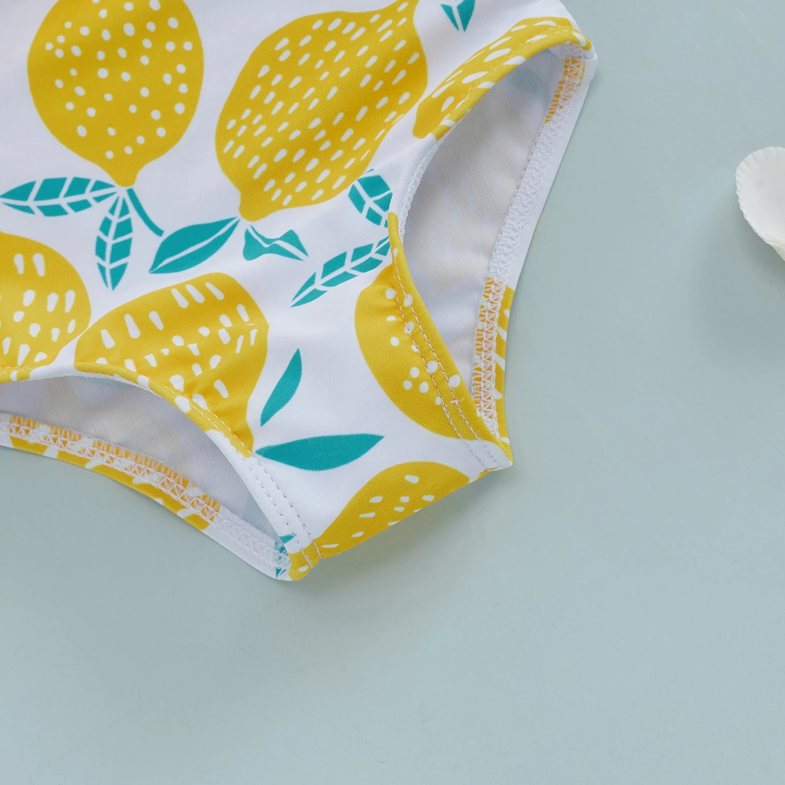 Maillot de Bain Bébé sans Manche pour Fille