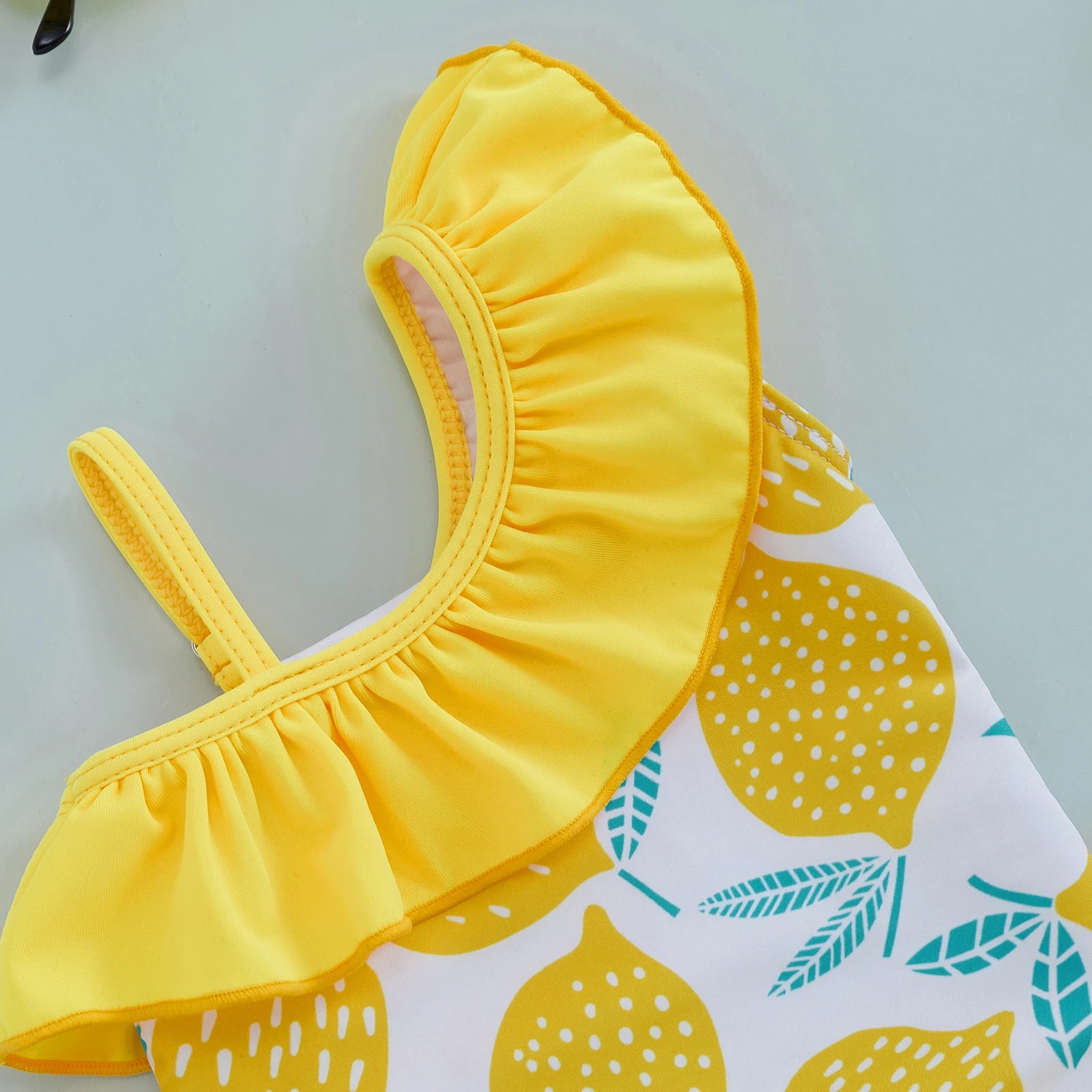 Maillot de Bain Bébé sans Manche pour Fille