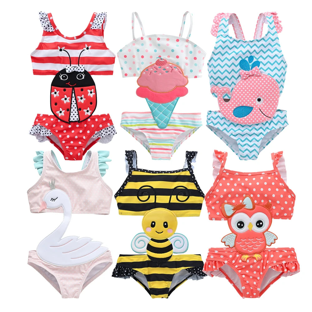 Maillot de Bain Bikini pour Fille KAVKAS