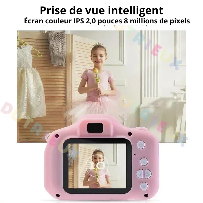 Mini camera numérique vintage X2 pour enfants