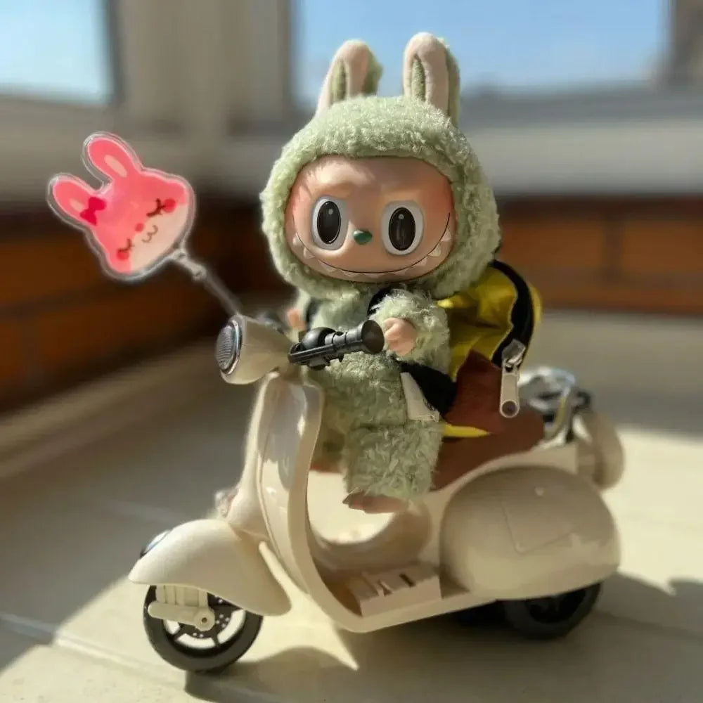 Mini Moto Electrique pour Enfant - Petite Moto en Jouet Labubu