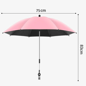 Ombrelle Poussette Parapluie pour Poussette de Bébé